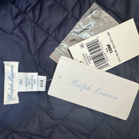 *NWT* Ralph Lauren Barn Coat size 18 months - Picture 6 of 8